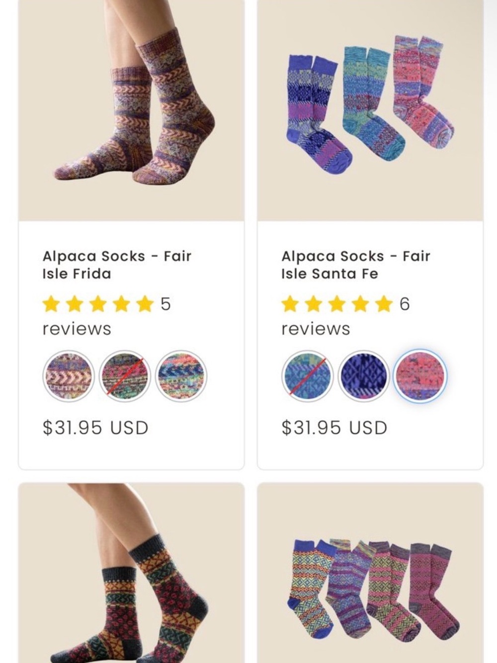 Alpaca Arte Socks - Picture 8 of 8